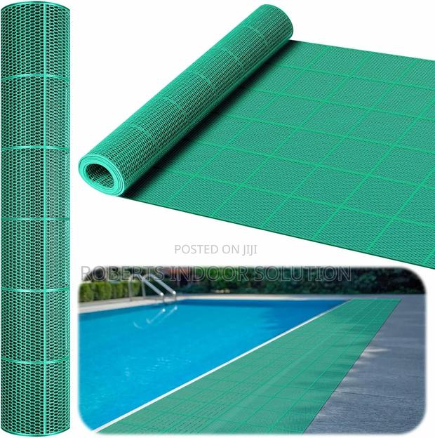 Anti-Slip Green Mat – Durable Runner for Kitchens Halls - thumbnail 4