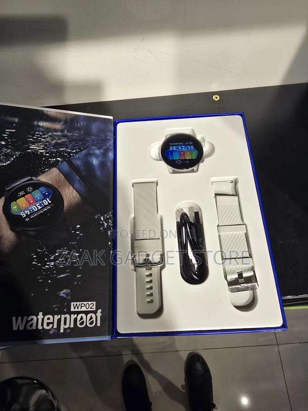 Waterproof Smartwatch With 2 Straps -Wp02 - thumbnail 3