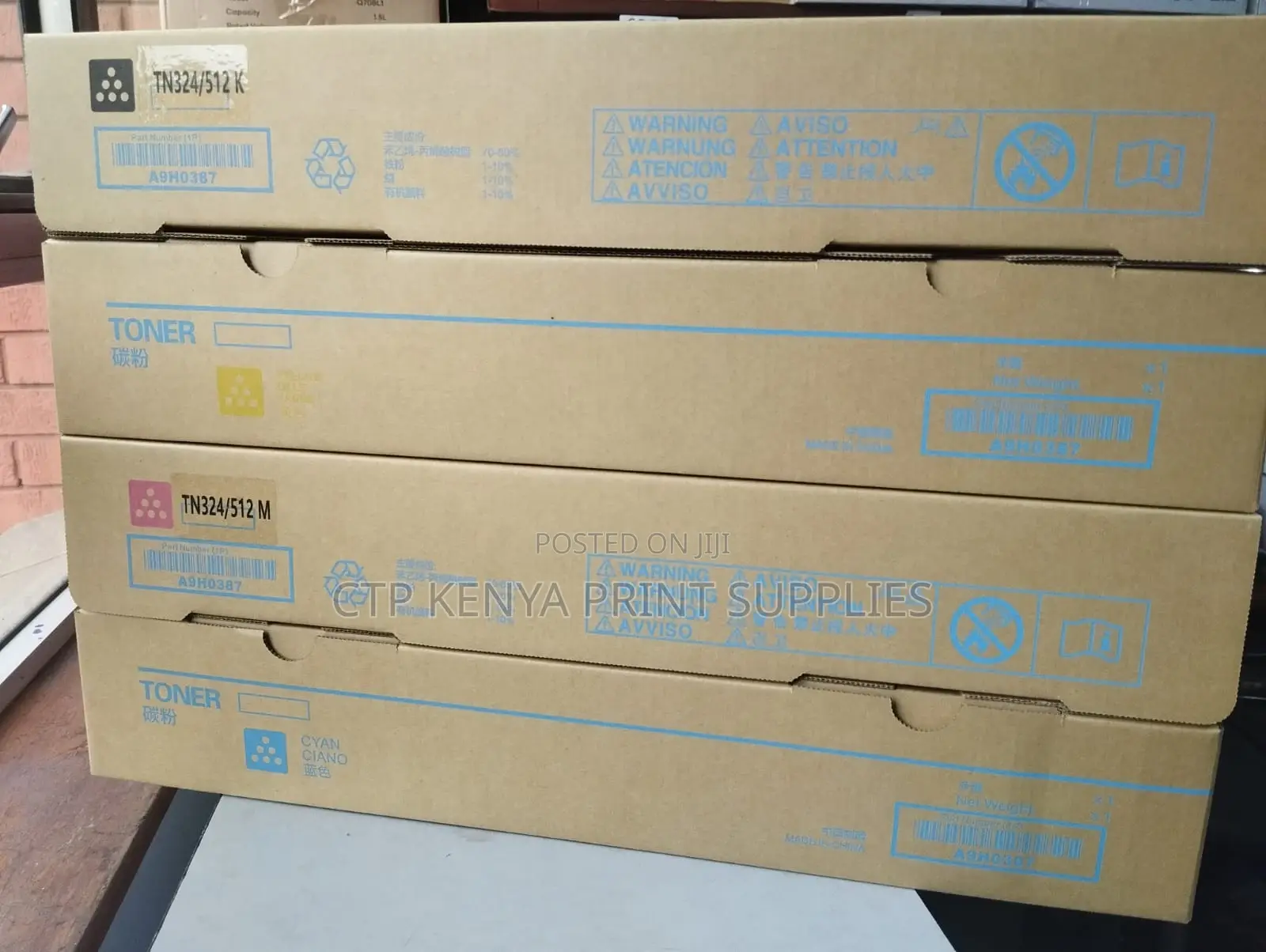 Tn 324 Toner Cartridge for Bizhub C454/554/258/368/458