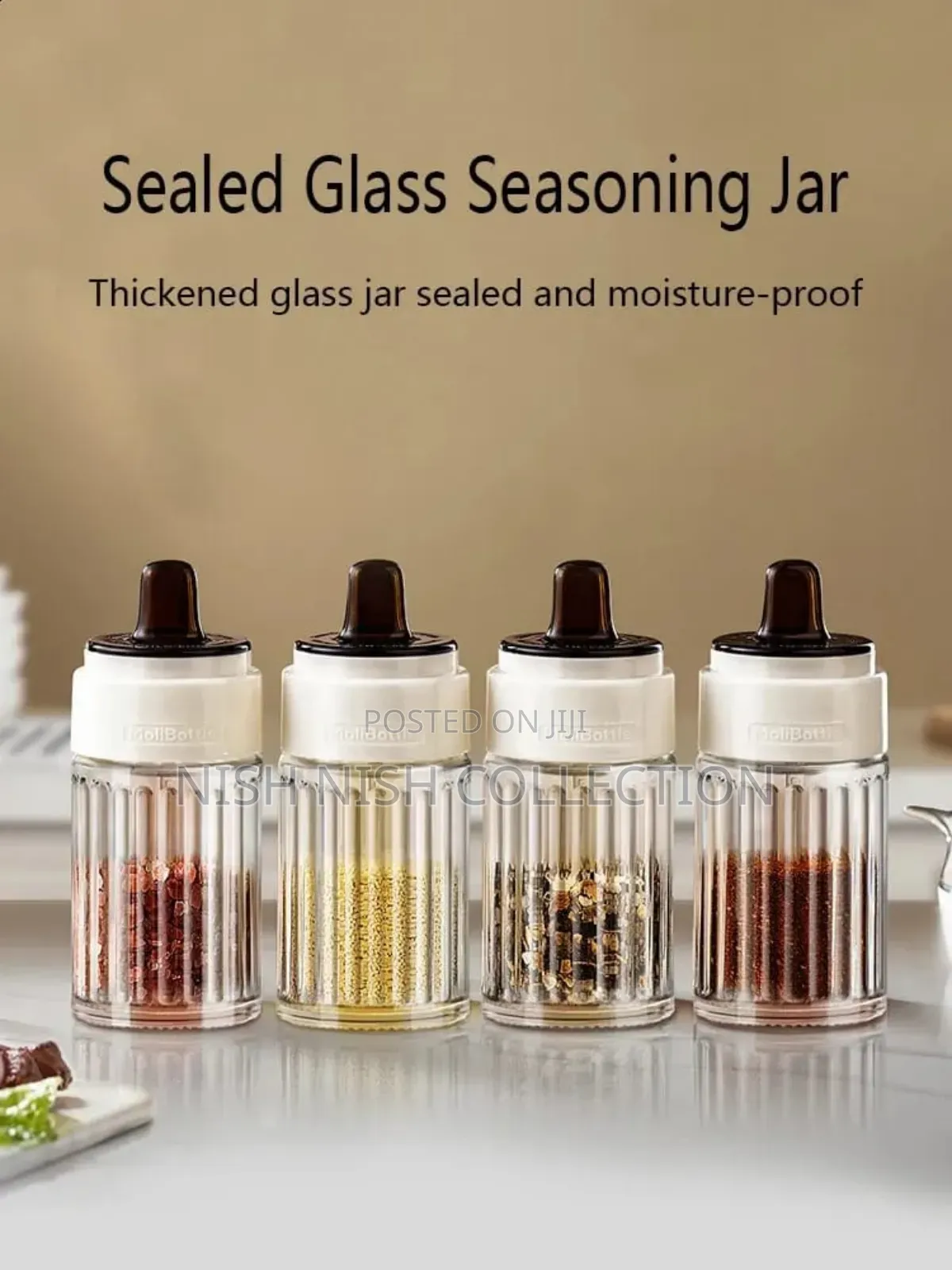Glass Spice Jars