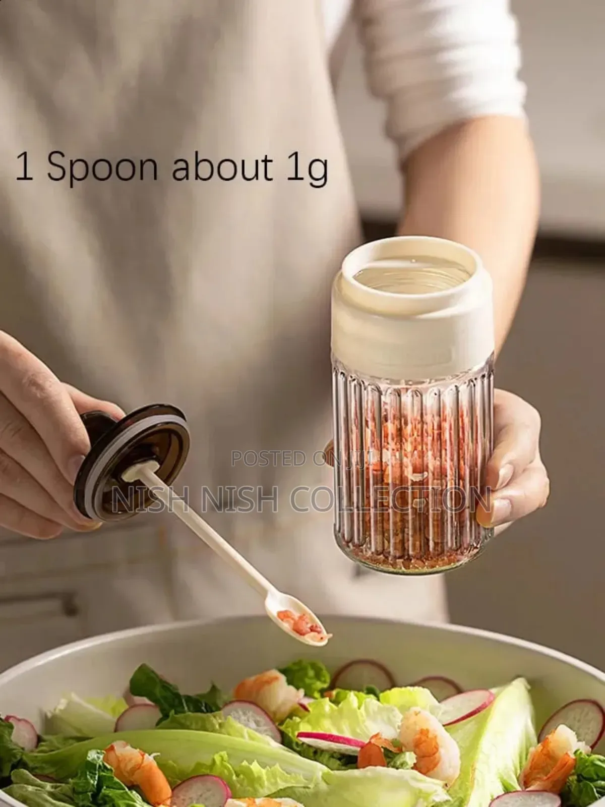 Glass Spice Jars