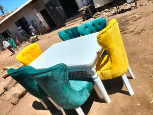 Vintage-Inspired 6 Seater Dining Set