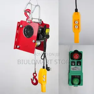 High Lifting Capacity Portable Electric Cable Hoist Winch