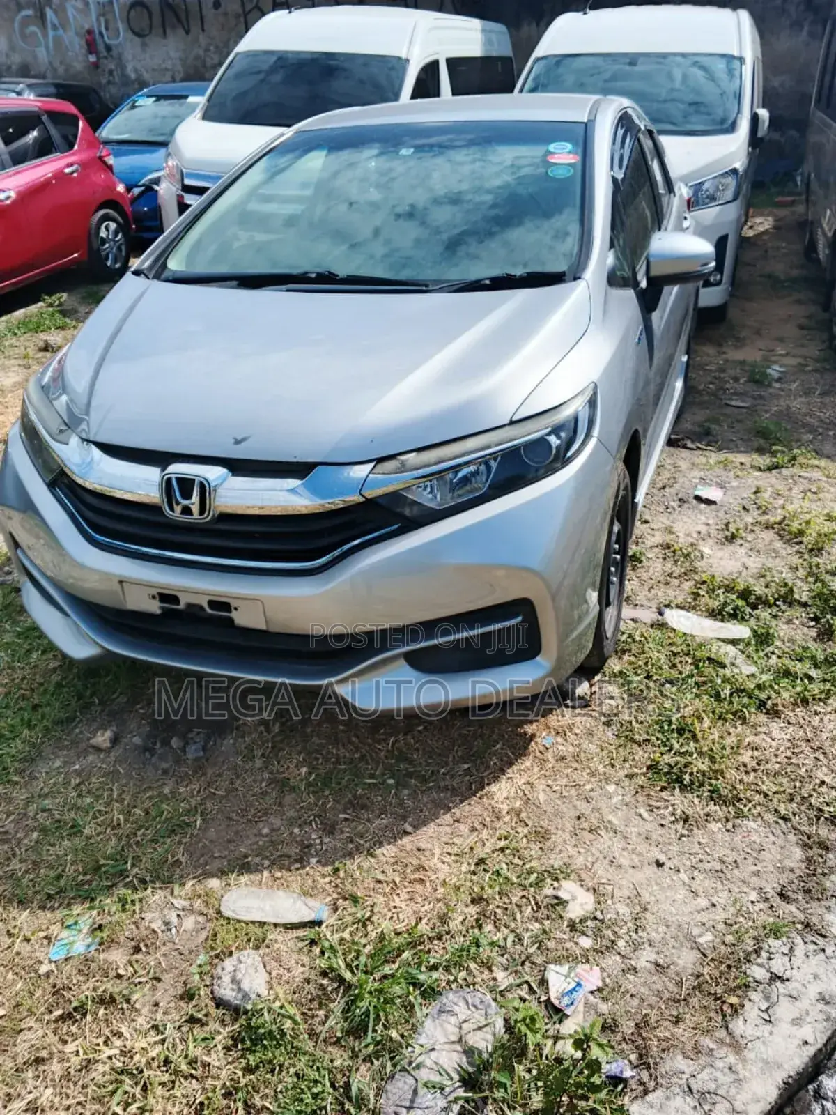Honda Fit Shuttle 2018 Gray