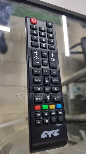 CTC Tv Replacement Remote Control Plus Free Batteries.