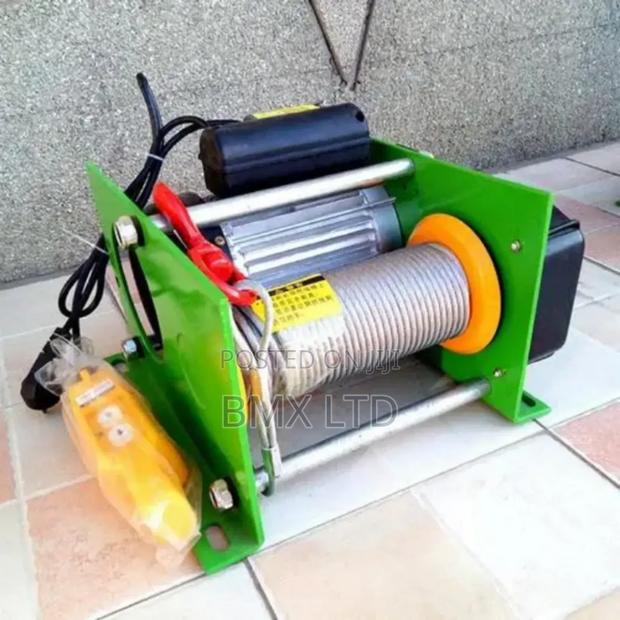Cost-Effective Electric Wire Rope Winch With Hook System