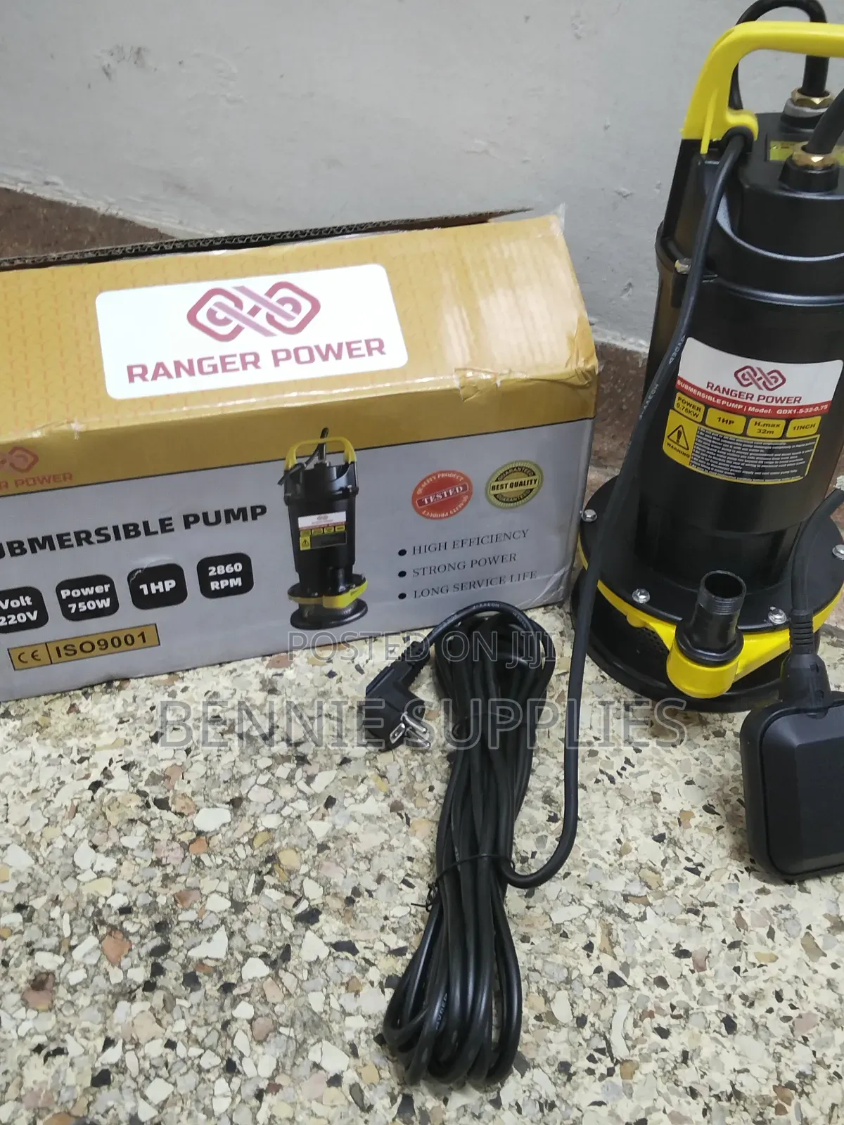 1hp Submersible Water Pump/Submersible Water Pump