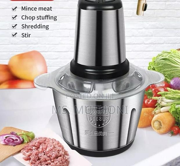 2000 Ml (2l) Electric Multifunction Grinder Machine Stainles - main view