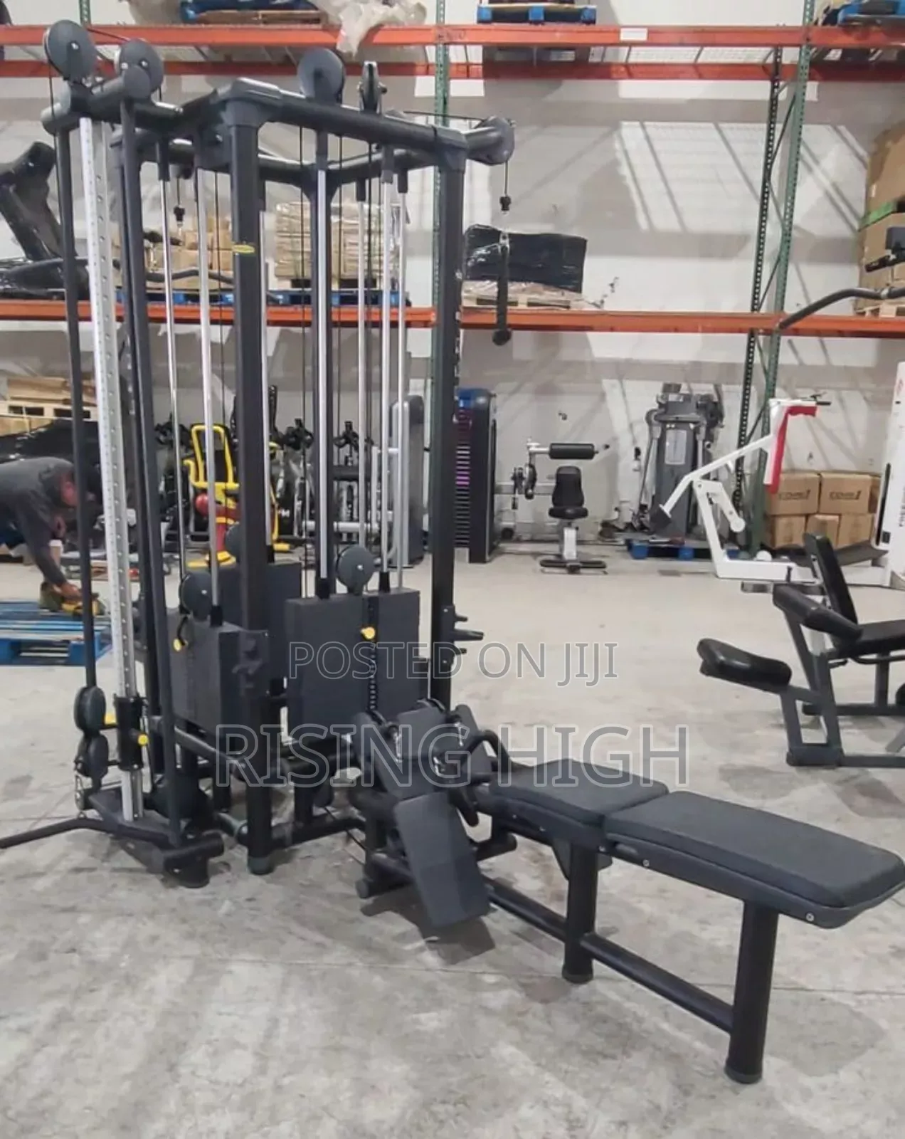Steel Weight Stack Cable Machine