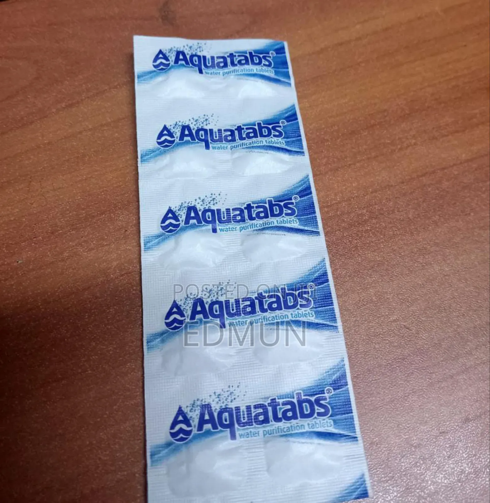 Aquatabs 67mg Water Purification Tablets(Pack of 50)