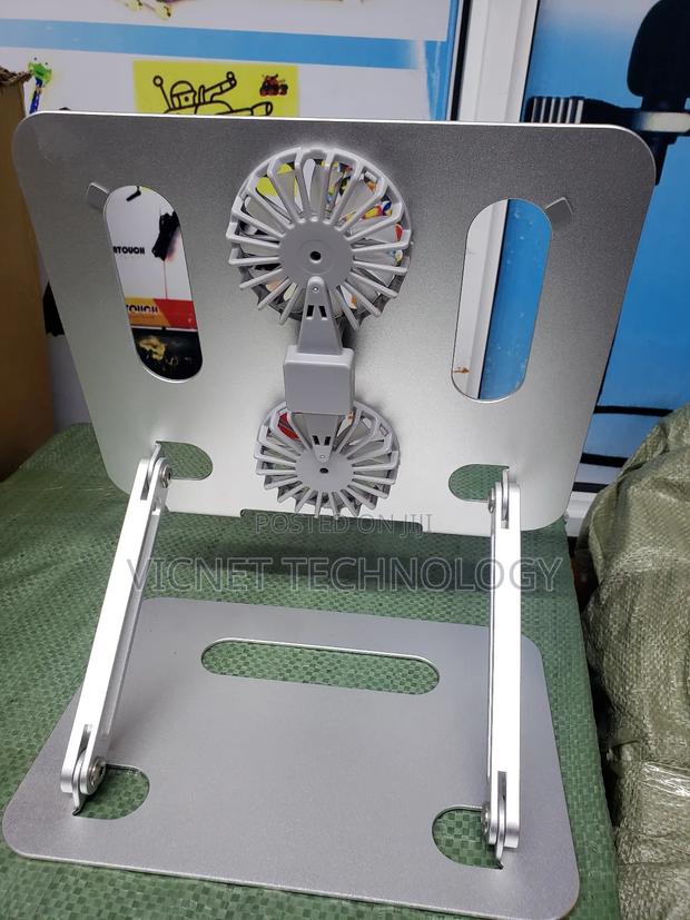 Double Fun Laptop Cooling Pad With Adjustable Angle - main view