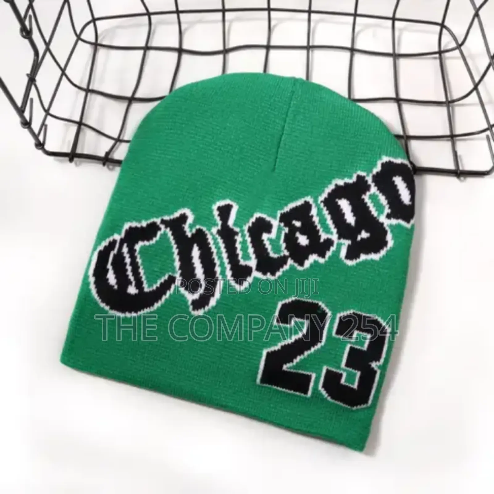 Chicago 23 Jacquard Pattern Hats With Custom Logo Beanie Hat
