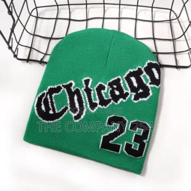 Chicago 23 Jacquard Pattern Hats With Custom Logo Beanie Hat - thumbnail 11