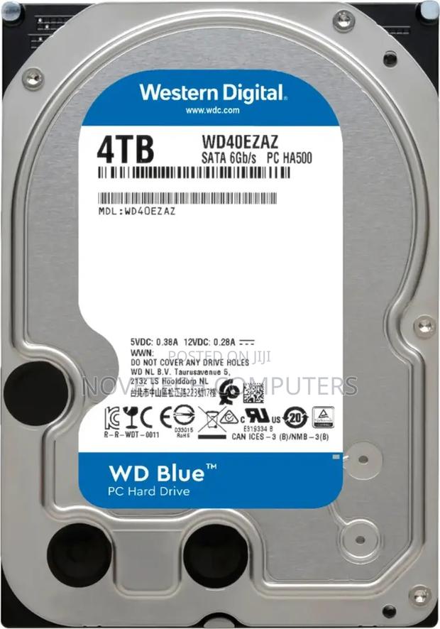 Wd 4tb Desktop Hard Disk -internal - main view