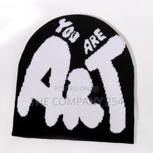 You Are Art Unisex Soft Winter Jacquard Knit Beanie Hat