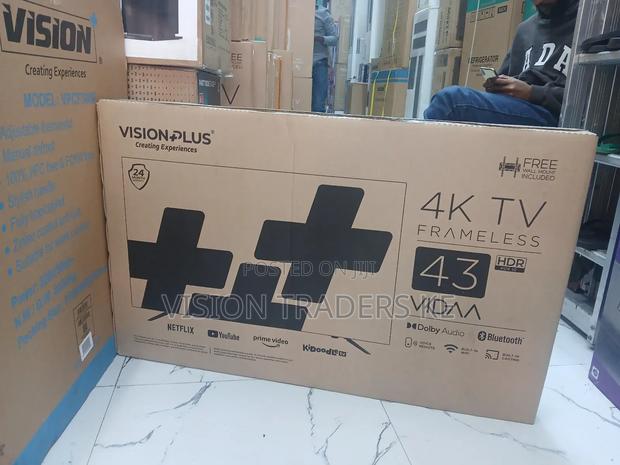 Vision 43 Inches Smart Android Frameless Resolution Tv - main view
