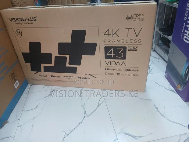 Vision 43 Inches Smart Android Frameless Resolution Tv - thumbnail 3