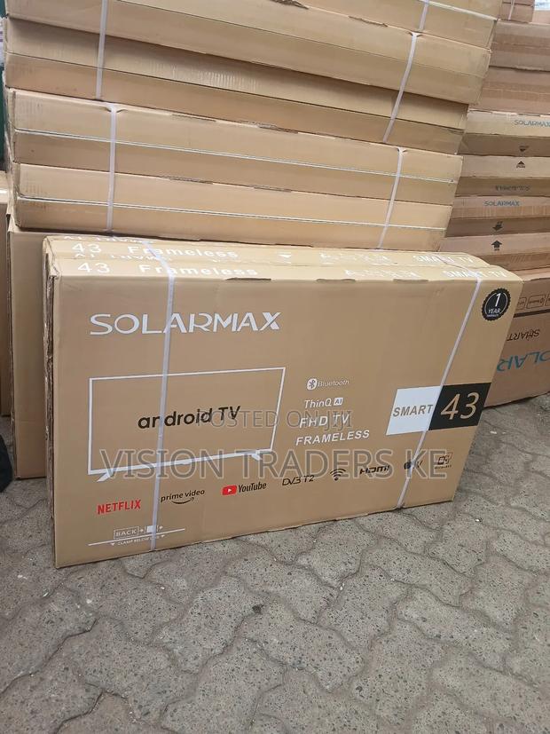 Solarmax 43 Inches Smart Android Frameless Tv