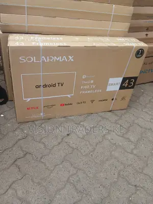 Solarmax 43 Inches Smart Android Frameless Tv
