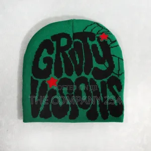 Gravity Visions Unisex Design Print Jacquard Knit Beanie Hat