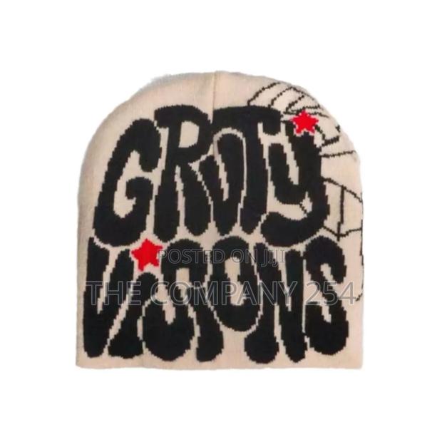Gravity Visions Unisex Design Print Jacquard Knit Beanie Hat - thumbnail 5