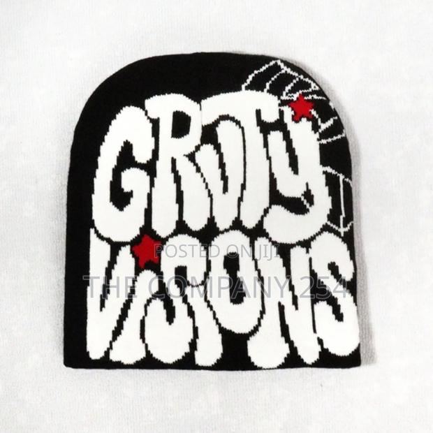 Gravity Visions Unisex Design Print Jacquard Knit Beanie Hat - thumbnail 6