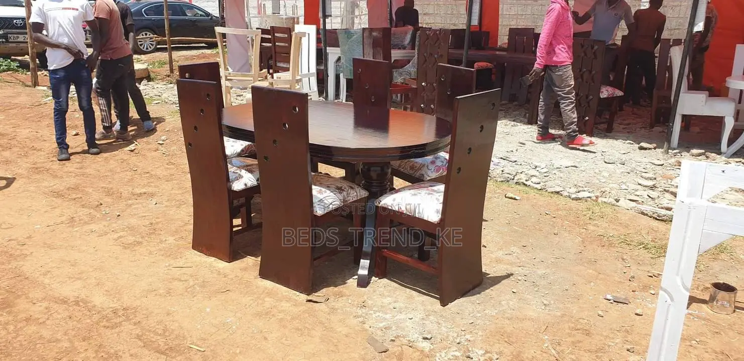 Contemporary 6 Seater Dining Set