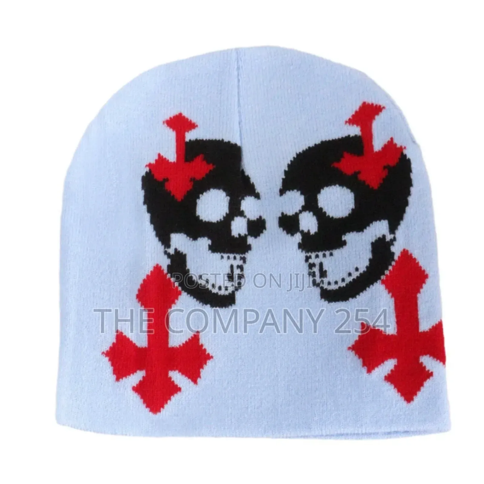 Chrome Hearts Jacquard Casual Winter Skully Beanie Hats