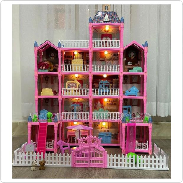 Villa Doll House Kids Playing Set - main view