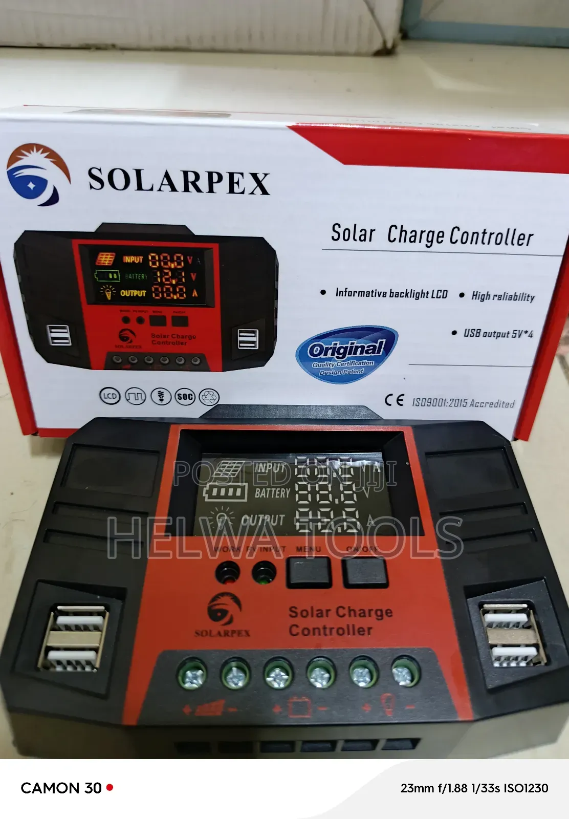 Solar Charge Controller 20a