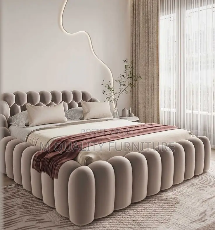 5 by 6 Quality Modern Bubble Bed