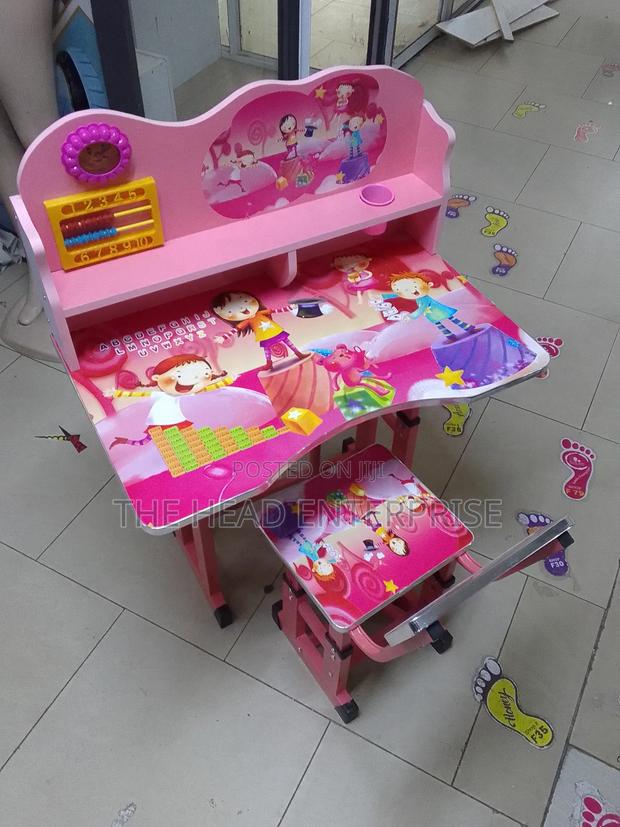 Kids Study Desk, With Both Table and Chair - main view