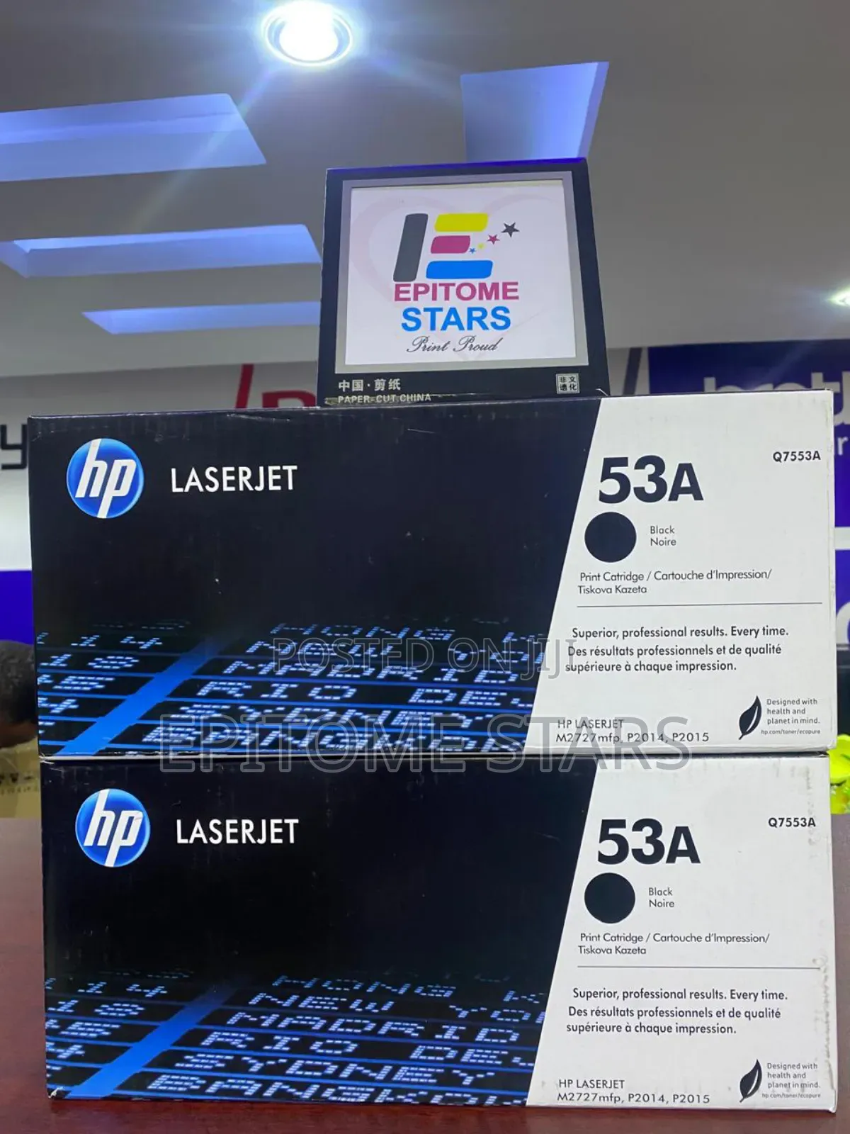 Hp Laserjet M2727nf Toner Hp 53a(Q7553a) Yield Above 3,000 Copies