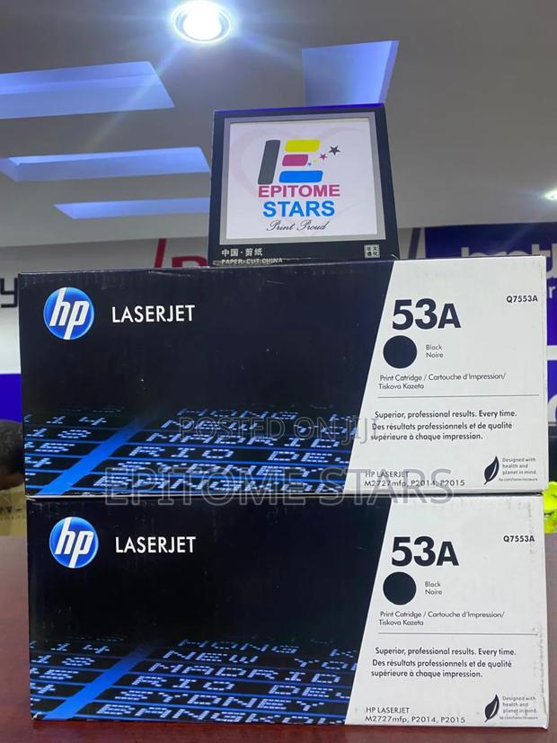 Hp Laserjet M2727nf Toner Hp 53a(Q7553a) Yield Above 3,000 Copies