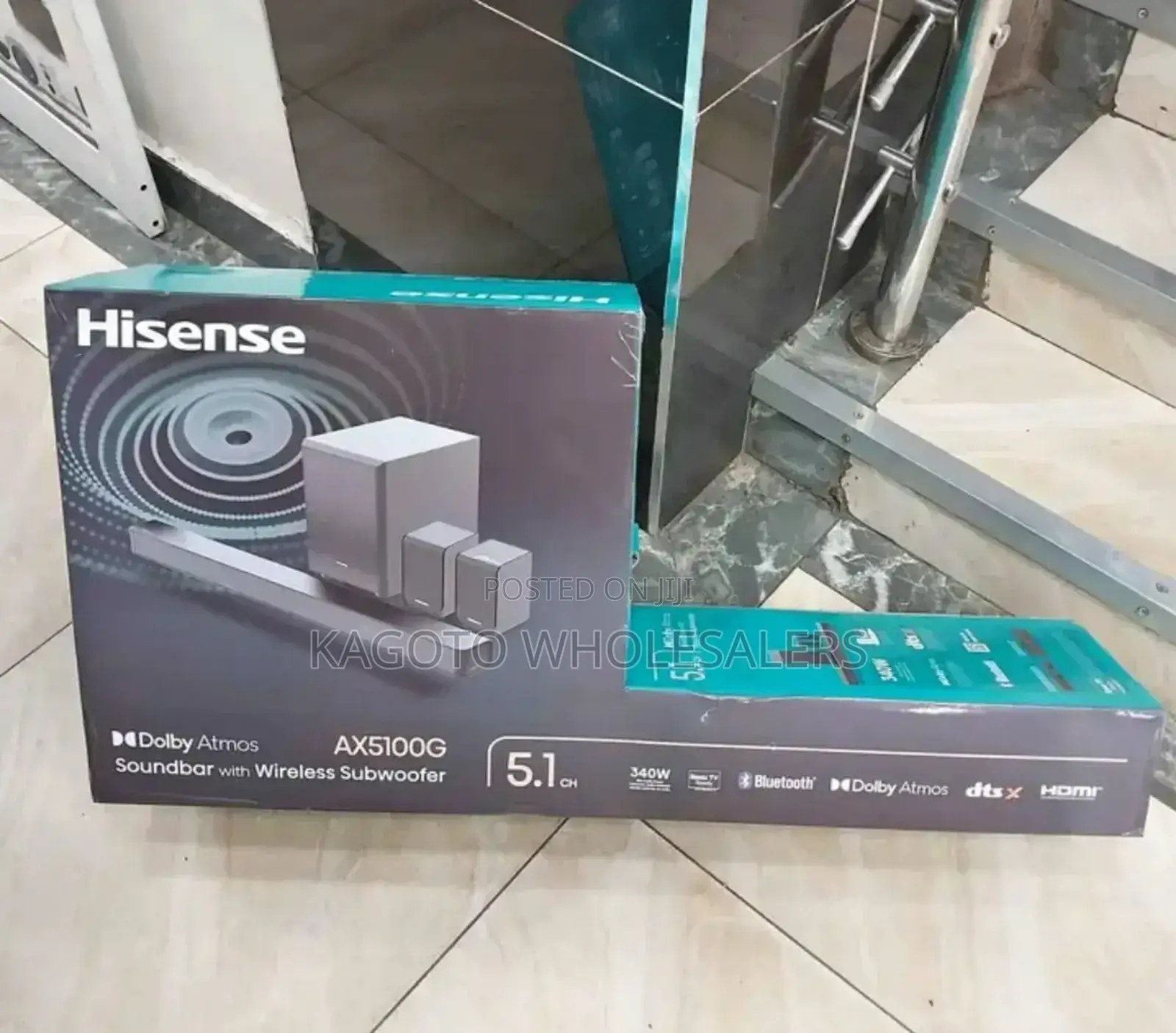 Hisense 5.1ch Sound Bar 5800w Ax5
