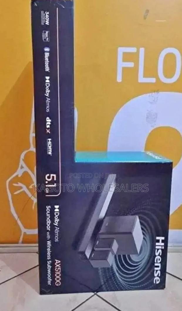 Hisense 5.1 Sound Bar 5800watts Ax5 - main view