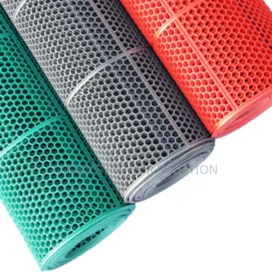 Red PVC Kitchen Runner – Anti-Skid Surface | 1.2m