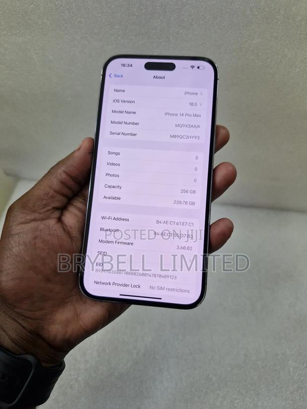 Apple iPhone 14 Pro Max 256 GB Purple - thumbnail 5