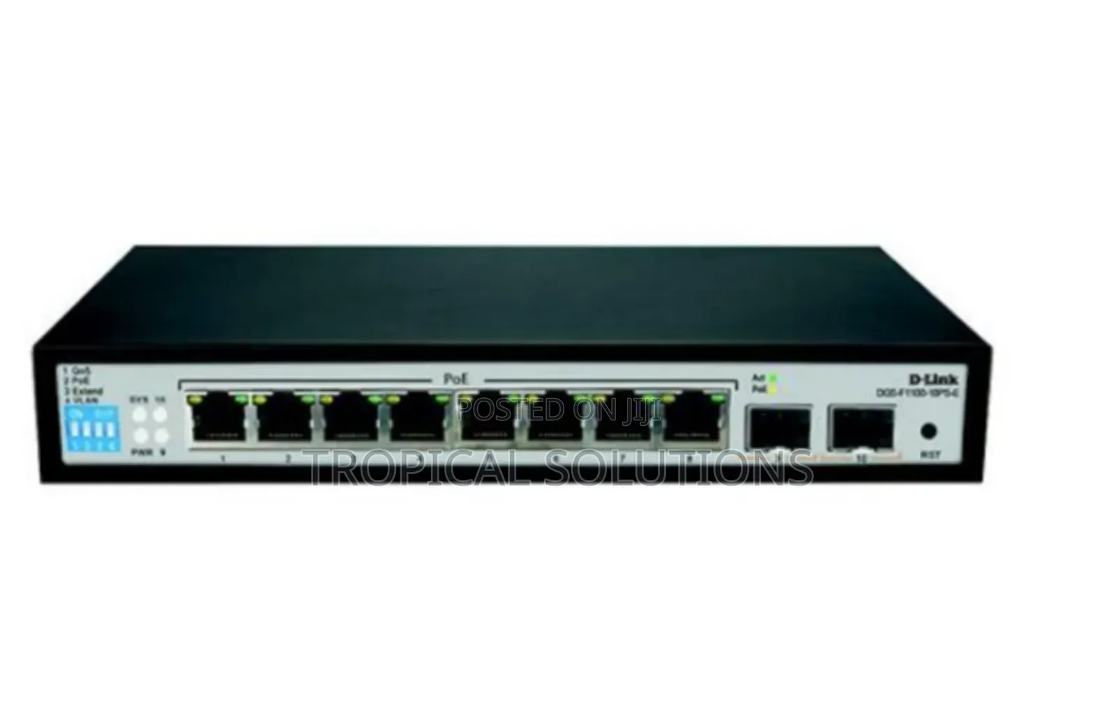 D-Link DGS-F1100-10ps 8-Port Poe Gigabit Managed Switch