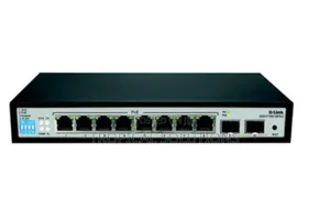 D-Link DGS-F1100-10ps 8-Port Poe Gigabit Managed Switch