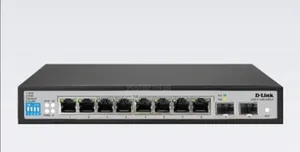 D-Link DGS-F1100-10ps 8-Port Poe Gigabit Managed Switch
