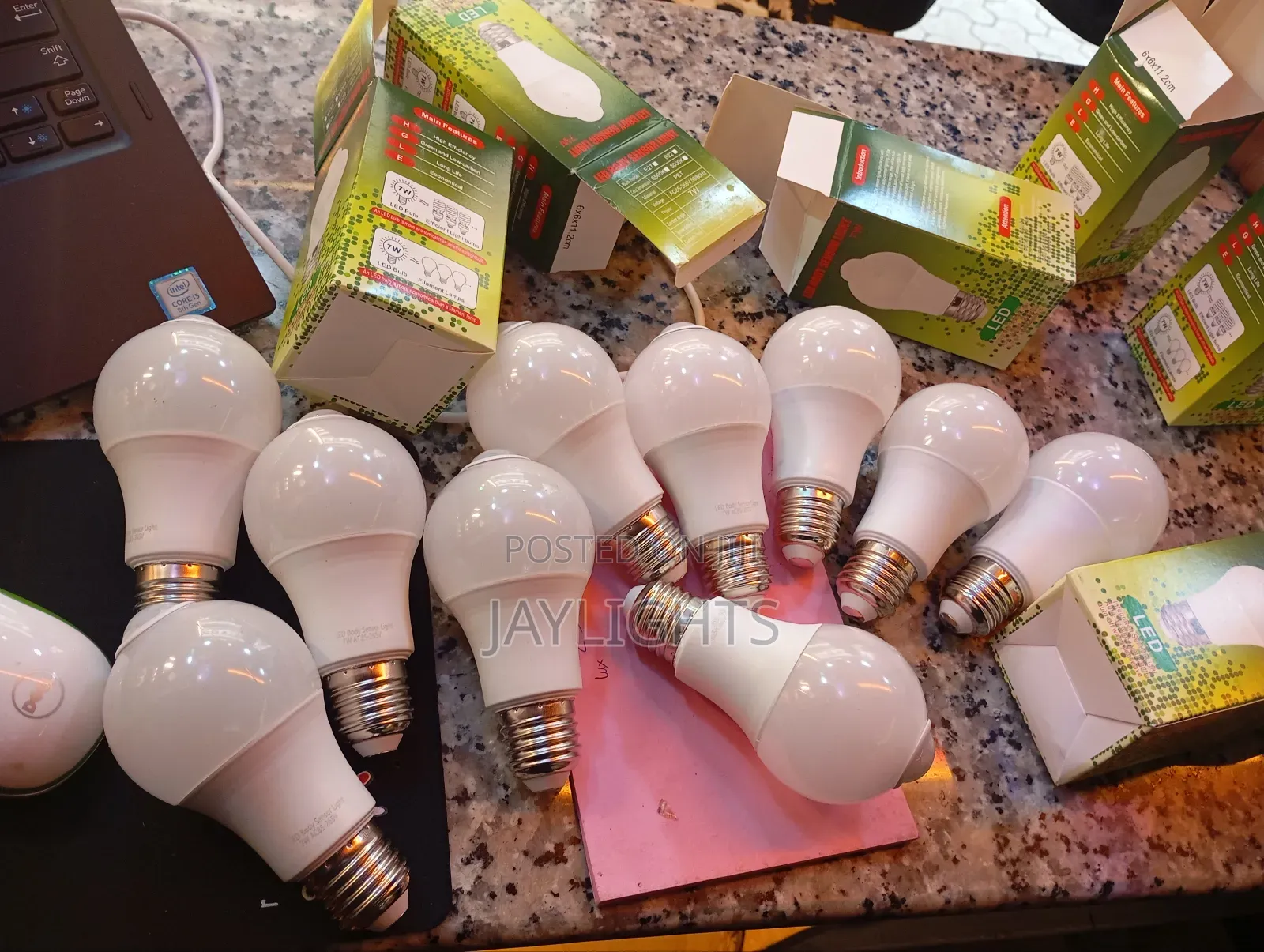 Motion Sensor Led Bulb Smart Detection Up to 6 Meters