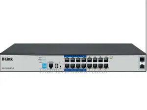 D-Link DGS-F1210-18ps-E 16-Port Gigabit Long Range 250m