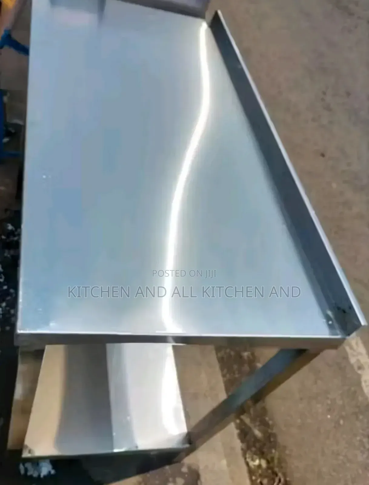 Stainless,4ft Heavy Gauge Kitchen Table