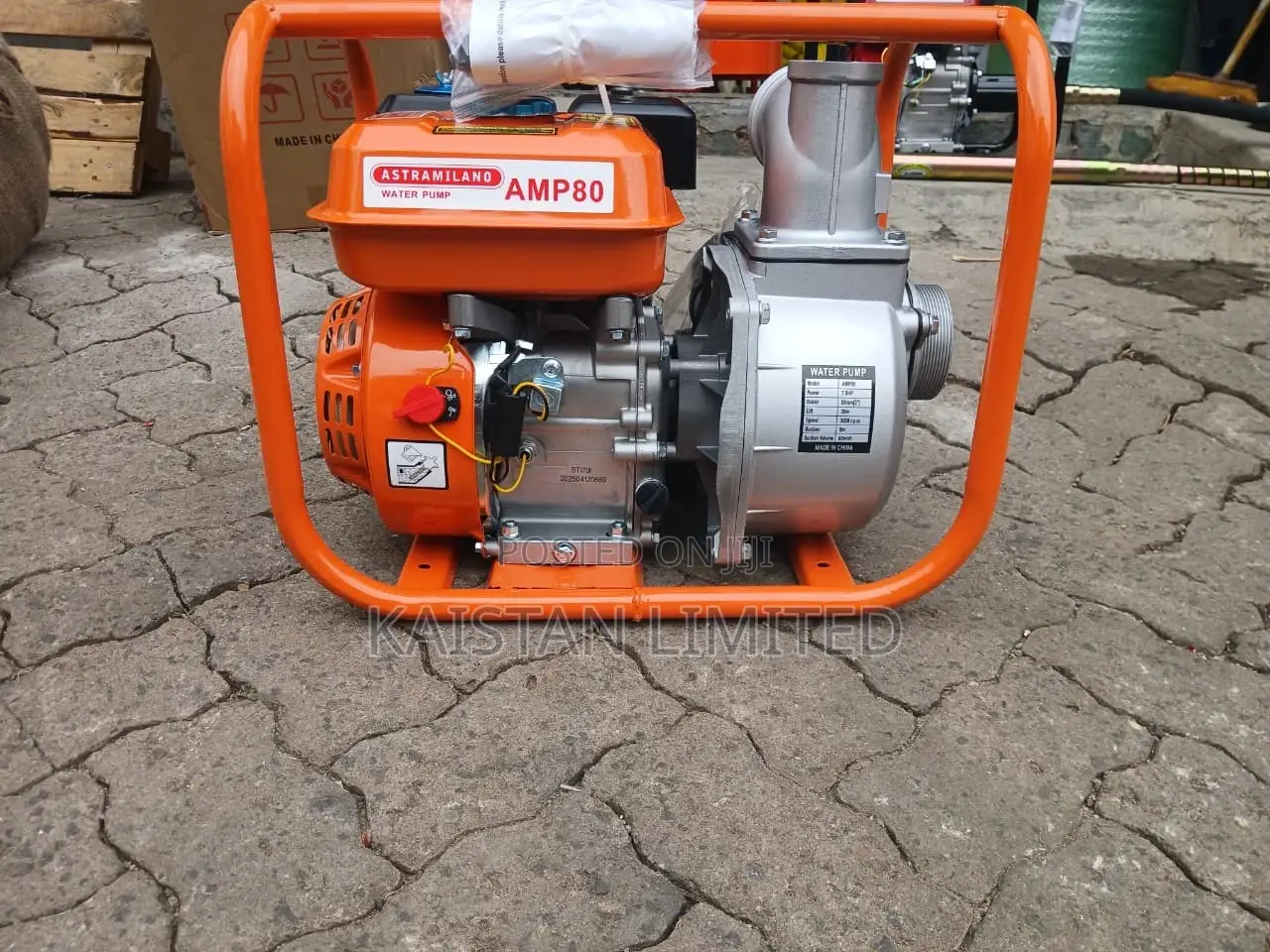 Ingco Astramilano Amp80 Gasoline Water Pump 3"