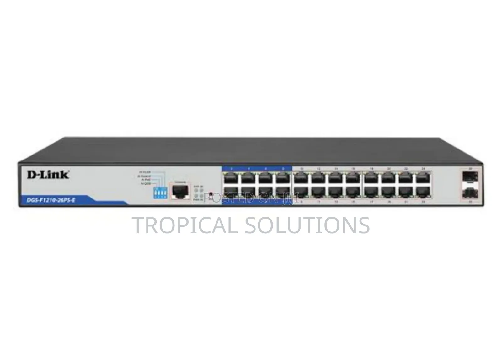 D-Link 24port Gigabit Unmanaged Poe Switch DGS-F1024p