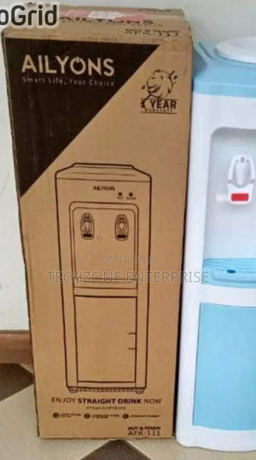 Ailyons Hot and Cold Free Standing Water Dispenser