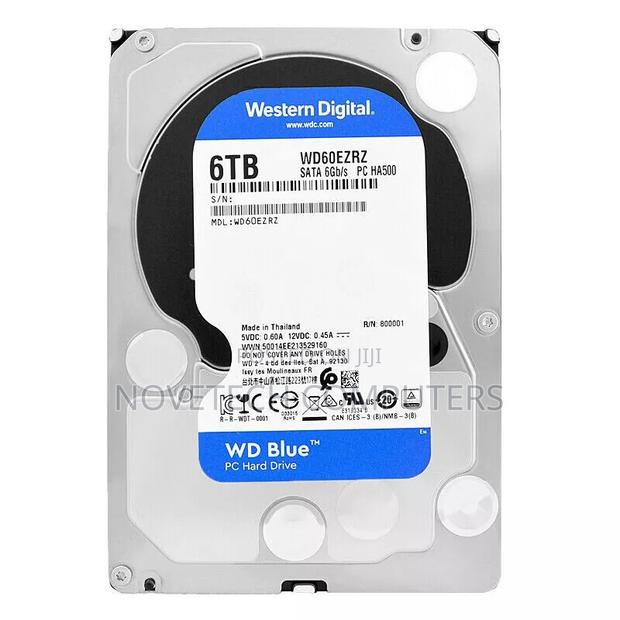 Wd 6tb Desktop Hard Disk - Internal - main view