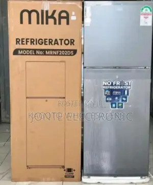 Mika 202litres Fridge No Frost