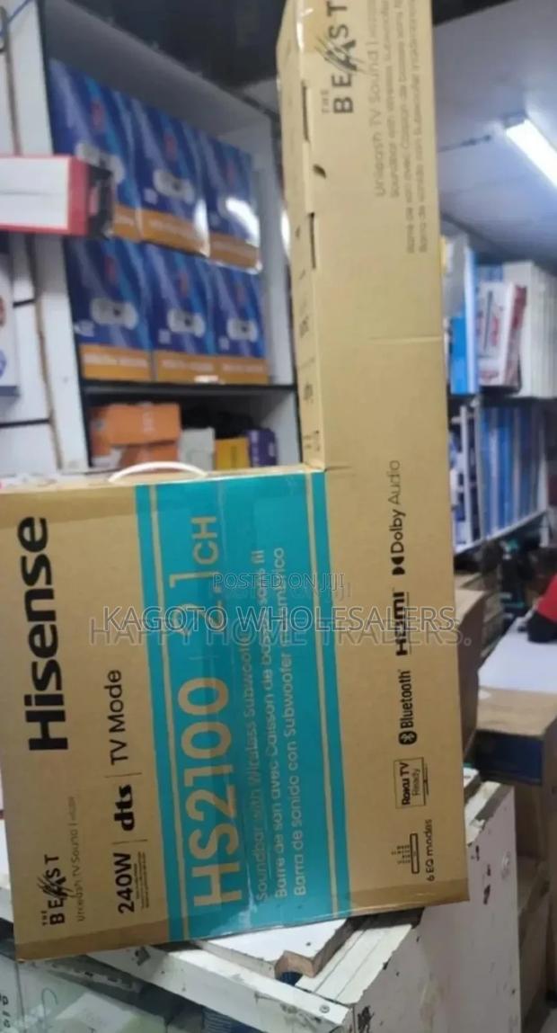 Brand New Hisense Hs2100 Sound Bars - main view
